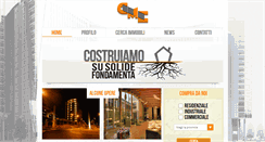 Desktop Screenshot of cmeconsorzio.it